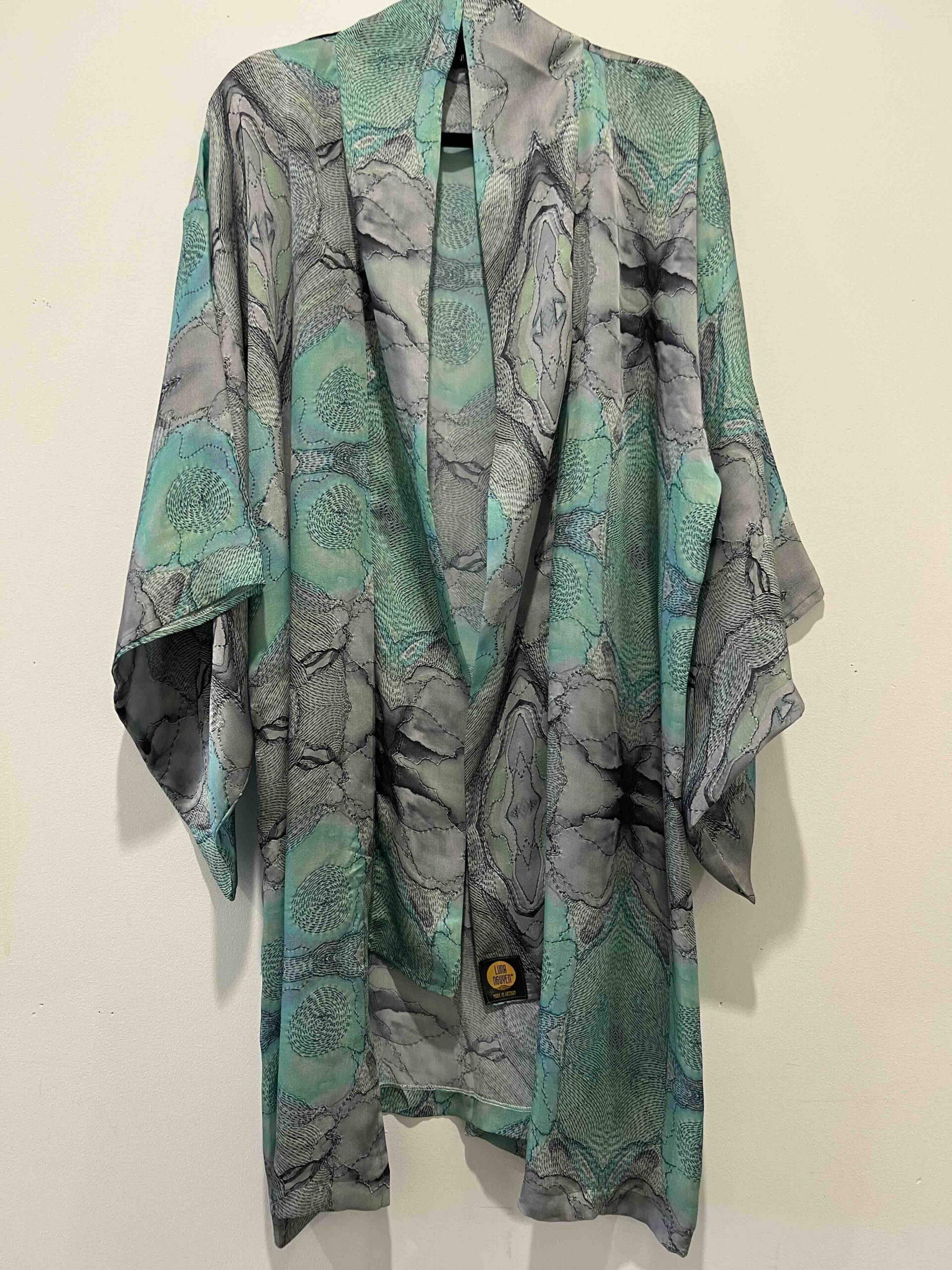 Green Mizika Kimono