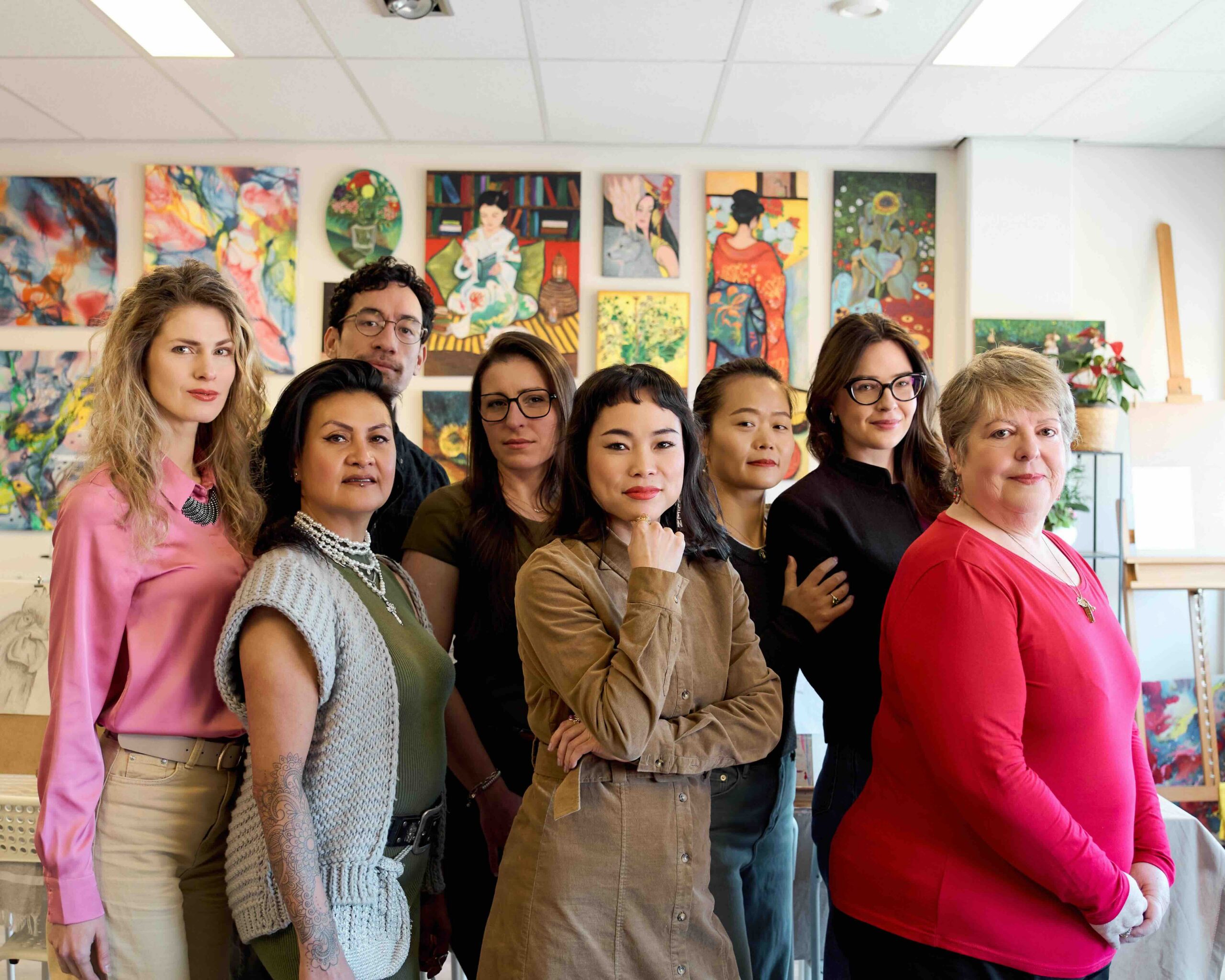 Luna Nguyen Atelier exhibition Art is for everyone by Casa Casla